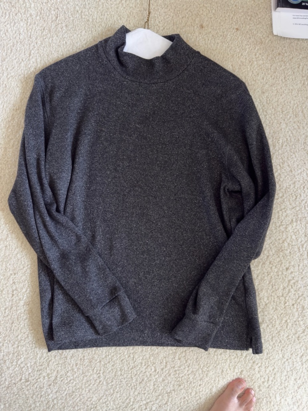 2 PACK - MENS UNIQLO SOFT MOCK NECK SWEATER - MENS MEDIUM
